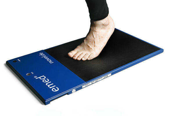emed - Pressure distribution under the foot - Pedography | novel.de