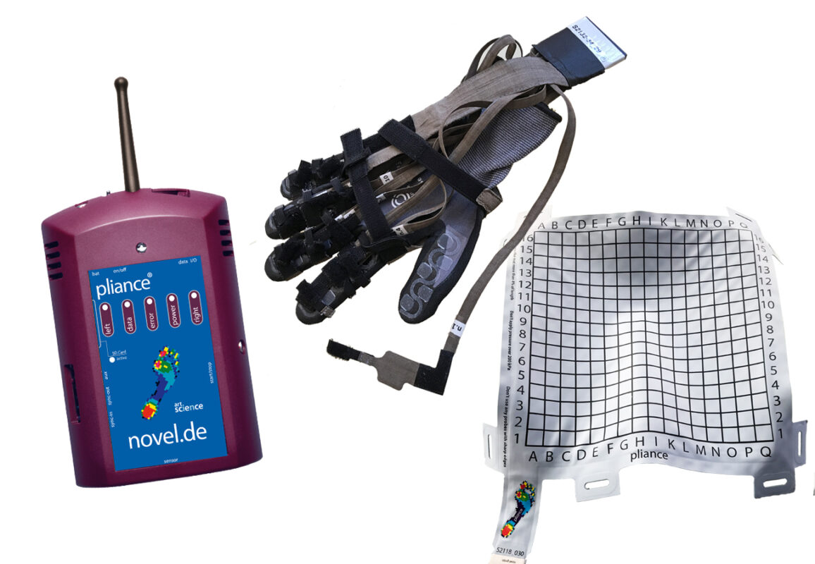 pliance® – Pressure and load distribution on hard or soft surfaces measurement | novel.de