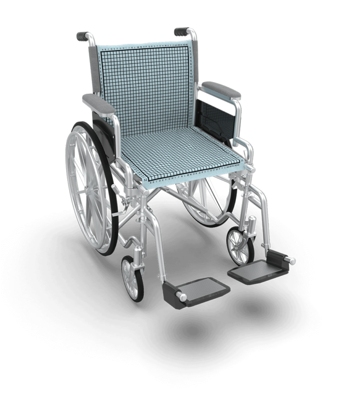 wheelchair body pressure mapping - pliance: body pressure measurement on wheelchair | novel.de