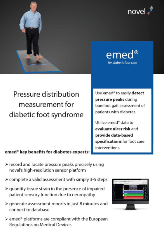 diabetic foot pressure measurement | novel.de